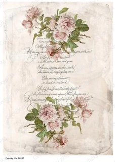 Rýžový a Soft  papír  A4 pro decoupage- R0287