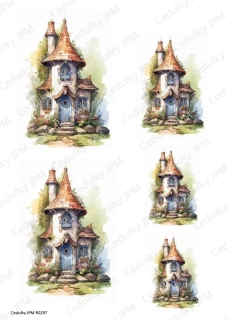 Rýžový a Soft  papír  A4 pro decoupage- R0297