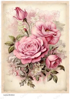 Rýžový a Soft  papír  A4 pro decoupage- R0313