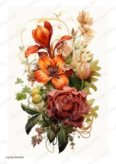 Rýžový a Soft  papír  A4 pro decoupage- R0321