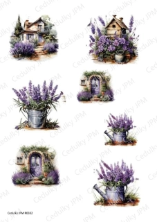 Rýžový a Soft  papír  A4 pro decoupage- R0332