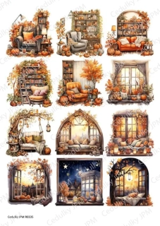 Rýžový a Soft  papír  A4 pro decoupage- R0335