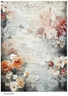 Rýžový a Soft  papír  A4 pro decoupage- R0345