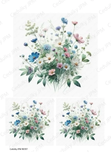 Rýžový a Soft  papír  A4 pro decoupage- R0356