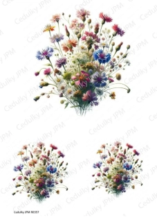 Rýžový a Soft  papír  A4 pro decoupage- R0357