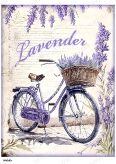 Rýžový a Soft  papír  A4 pro decoupage- R0360