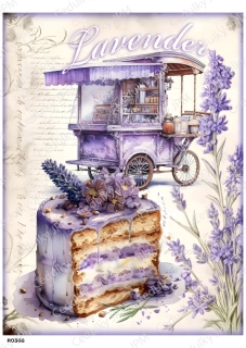 Rýžový a Soft  papír  A4 pro decoupage- R0366