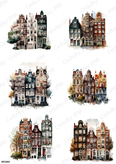Rýžový a Soft  papír  A4 pro decoupage- R0369