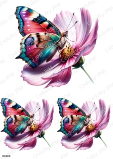 Rýžový a Soft  papír  A4 pro decoupage- R0382
