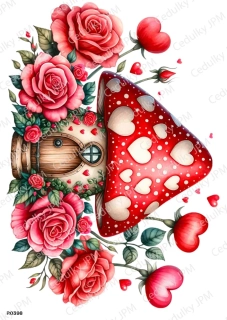 Rýžový a Soft papír A4 pro decoupage- R0398
