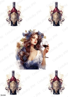Rýžový a Soft  papír  A4 pro decoupage- R0400
