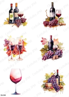 Rýžový a Soft papír A4 pro decoupage- R0406