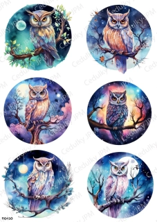 Rýžový a Soft  papír  A4 pro decoupage- R0410