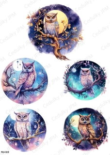 Rýžový a Soft  papír  A4 pro decoupage- R0422