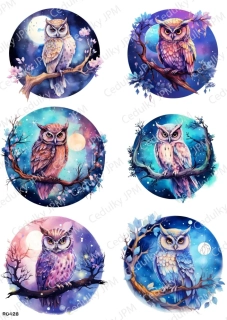Rýžový a Soft  papír  A4 pro decoupage- R0428