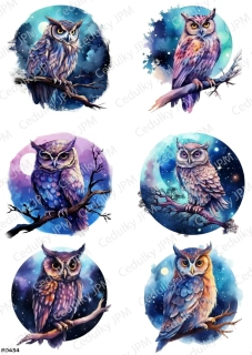 Rýžový a Soft  papír  A4 pro decoupage- R0434