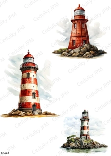 Rýžový a Soft  papír  A4 pro decoupage- R0442