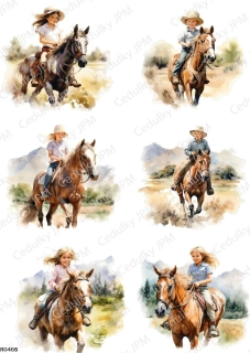 Rýžový a Soft  papír  A4 pro decoupage- R0455
