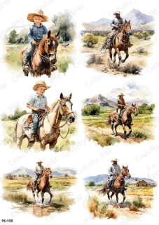 Rýžový a Soft  papír  A4 pro decoupage- R0456