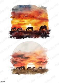 Rýžový a Soft  papír  A4 pro decoupage- R0472