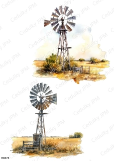Rýžový a Soft  papír  A4 pro decoupage- R0473