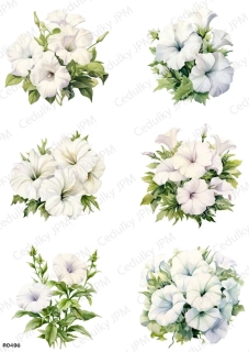 Rýžový a Soft  papír  A4 pro decoupage- R0496