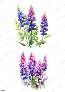 Rýžový a Soft  papír  A4 pro decoupage- R0539