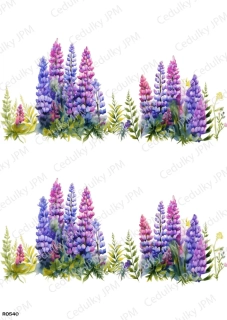 Rýžový a Soft  papír  A4 pro decoupage- R0540