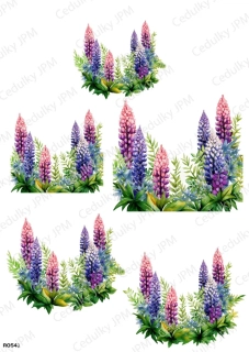 Rýžový a Soft  papír  A4 pro decoupage- R0541