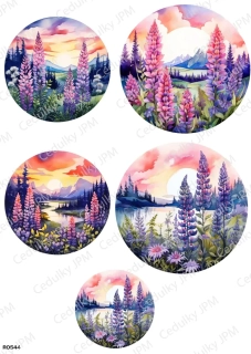 Rýžový a Soft  papír  A4 pro decoupage- R0544