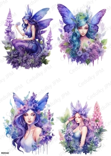 Rýžový a Soft  papír  A4 pro decoupage- R0548
