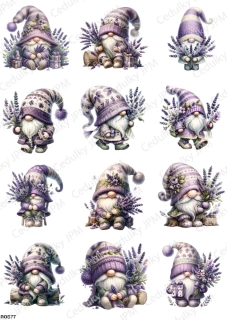 Rýžový a Soft  papír  A4 pro decoupage- R0577