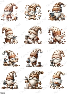 Rýžový a Soft  papír  A4 pro decoupage- R0582