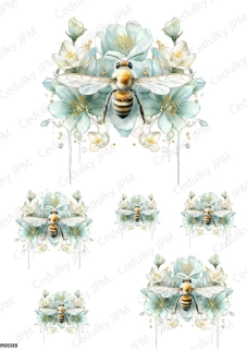 Rýžový a Soft  papír  A4 pro decoupage- R0583