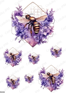 Rýžový a Soft  papír  A4 pro decoupage- R0592