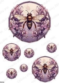 Rýžový a Soft  papír  A4 pro decoupage- R0594