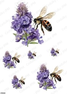 Rýžový a Soft  papír  A4 pro decoupage- R0602