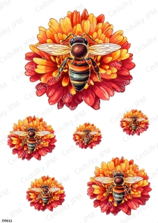 Rýžový a Soft  papír  A4 pro decoupage- R0611