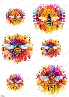 Rýžový a Soft  papír  A4 pro decoupage- R0614