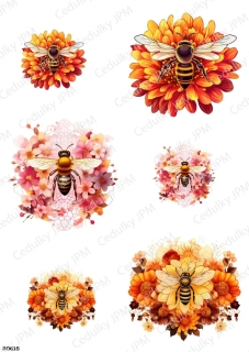 Rýžový a Soft  papír  A4 pro decoupage- R0615