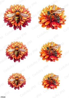 Rýžový a Soft  papír  A4 pro decoupage- R0616