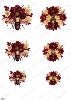 Rýžový a Soft  papír  A4 pro decoupage- R0619