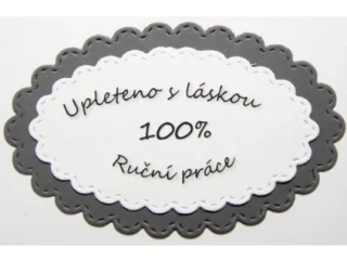 Upleteno s láskou 100% ruční práce -3