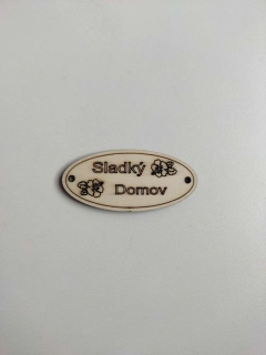 Cedulka - Sladký domov