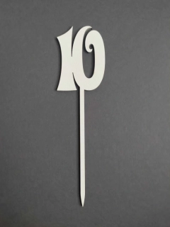 Zápich - číslice 10