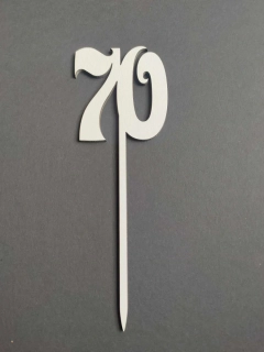 Zápich - číslice 70