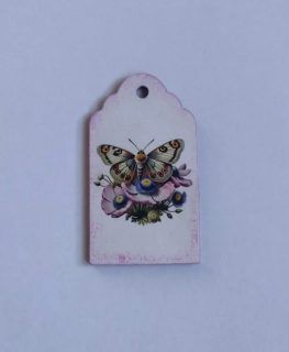 Cedulka dřevěná-C0015