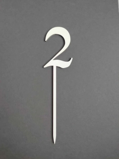 Zápich - číslice 2