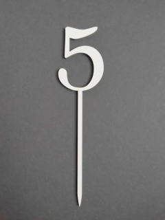 Zápich - číslice 5