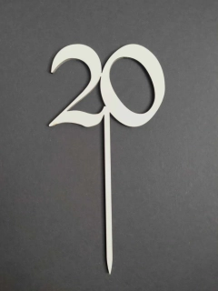 Zápich - číslice 20